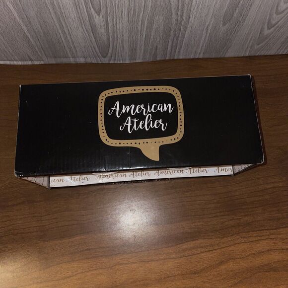 American Atelier Stoneware Coffee Mugs Mr And Mrs Pineapple Polka Dot Mugs NEW - Picture 4 of 16